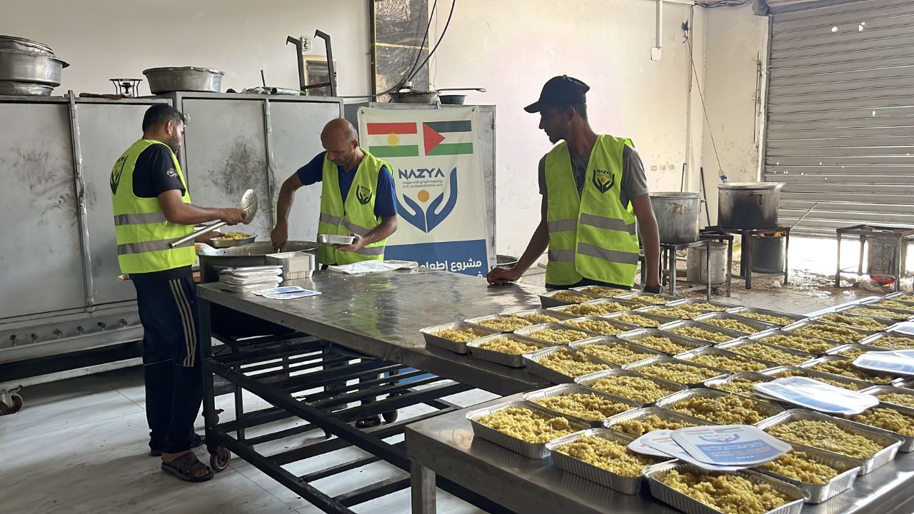 Emergency Food Aid Distribution in Gaza | Nazya Humanitarian Aid, Gaza, Palestine