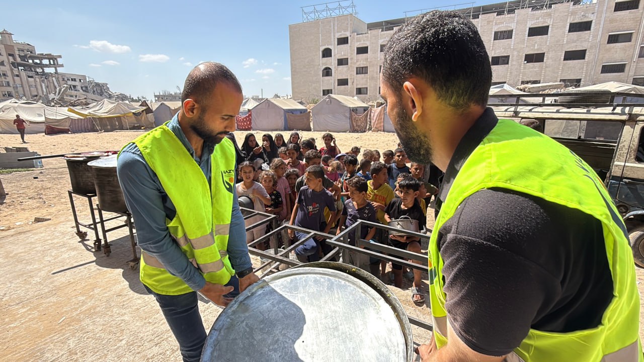 Emergency Food Aid Distribution in Gaza | Nazya Humanitarian Aid, Gaza, Palestine