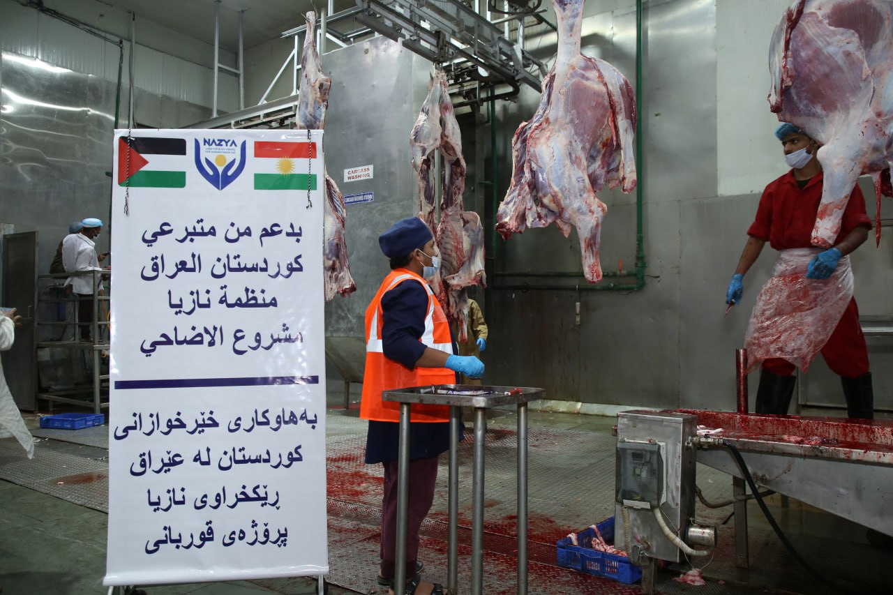 Eid Al-Adha Qurbani Meat Distribution | Nazya Humanitarian Aid, Gaza, Palestine