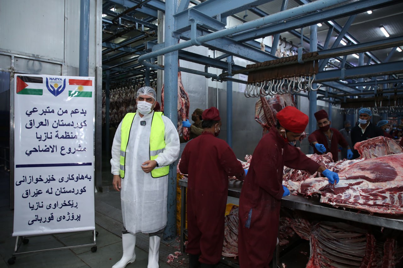Eid Al-Adha Qurbani Meat Distribution | Nazya Humanitarian Aid, Gaza, Palestine
